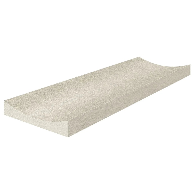 4″ x 12″ Tierra Halo Fluto Honed Marble Tile