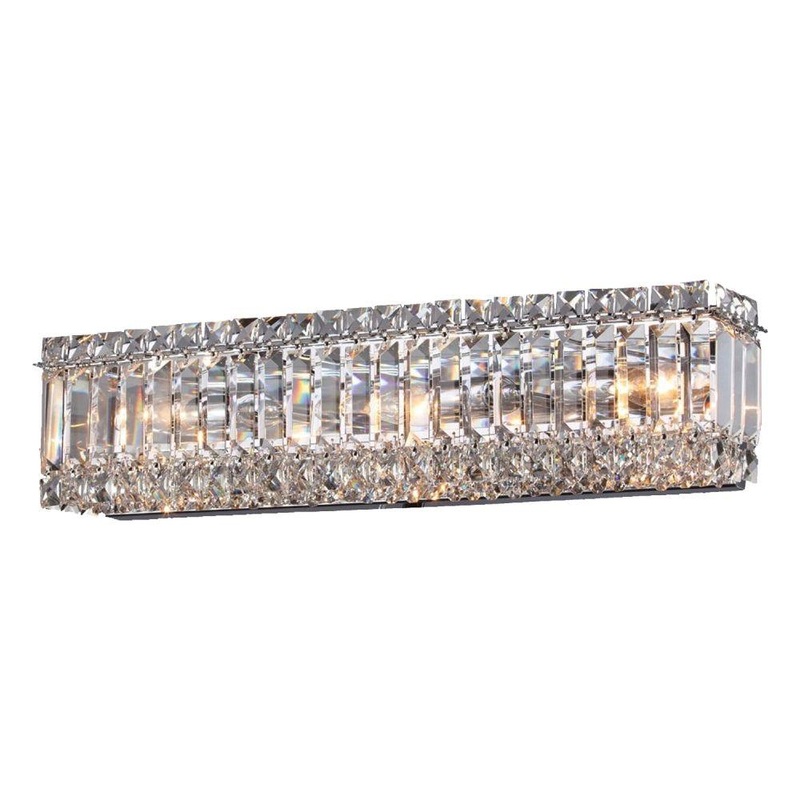 Avant-Garde 4-Light Wall Sconce Chrome