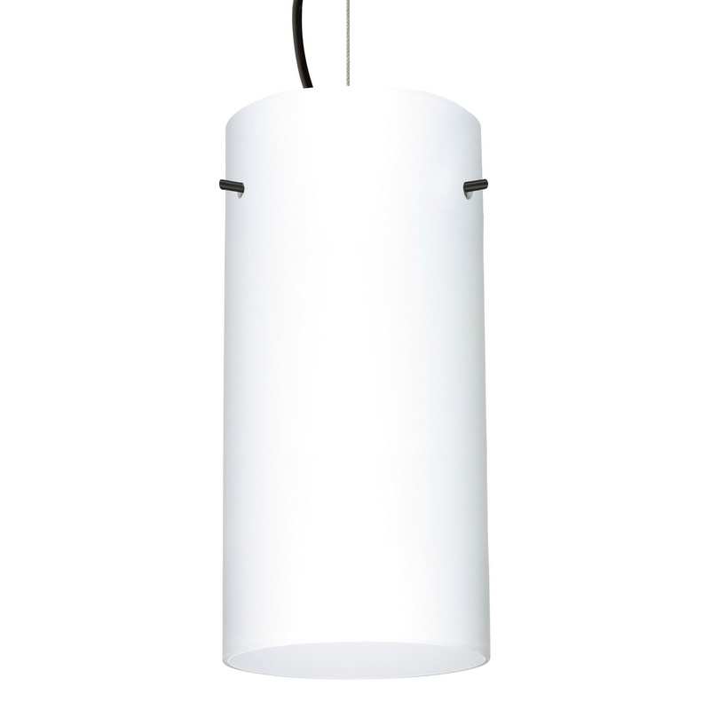 Besa 1KX-412007-BK Besa Stilo 12 Pendant One Light Pendant Black