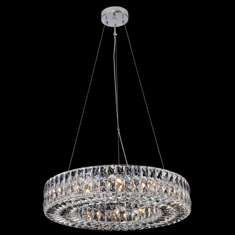 Urban 10-Light Chandelier Chrome