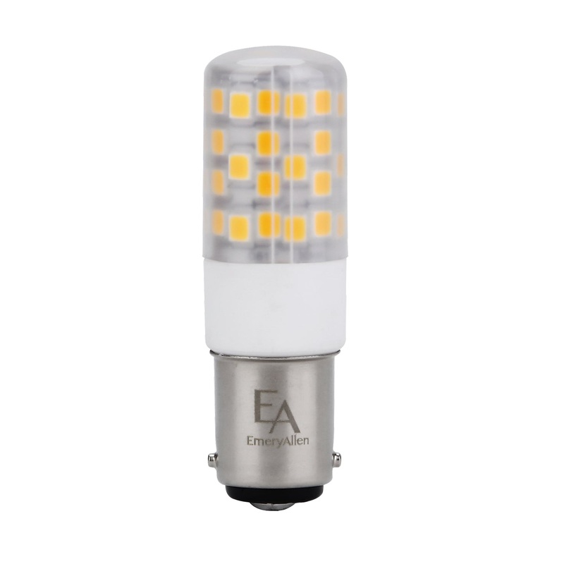 4.50 Watt Ba15D LED, 450  Lumens, Ba15D Double base, 120 Volt Light Bulb by Emery Allen