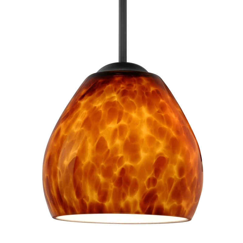 Besa 1BT-412218-BK Besa Bolla Pendant One Light Pendant Black