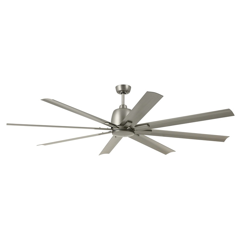 Kichler 310275NI 75″ Ceiling Fan, Brushed Nickel