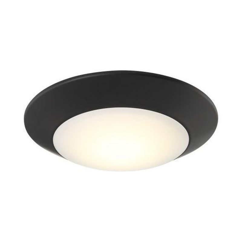 LED Disc Light Matte Black