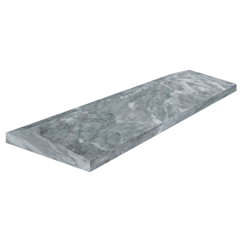 4″ x 12″ Aqua Intenso Prisma Honed Marble Tile