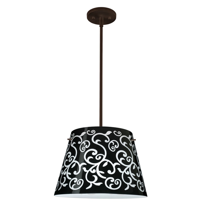 Besa 1KT-4394BD-BR Amelia Three Light Pendant Bronze (Discontinued)