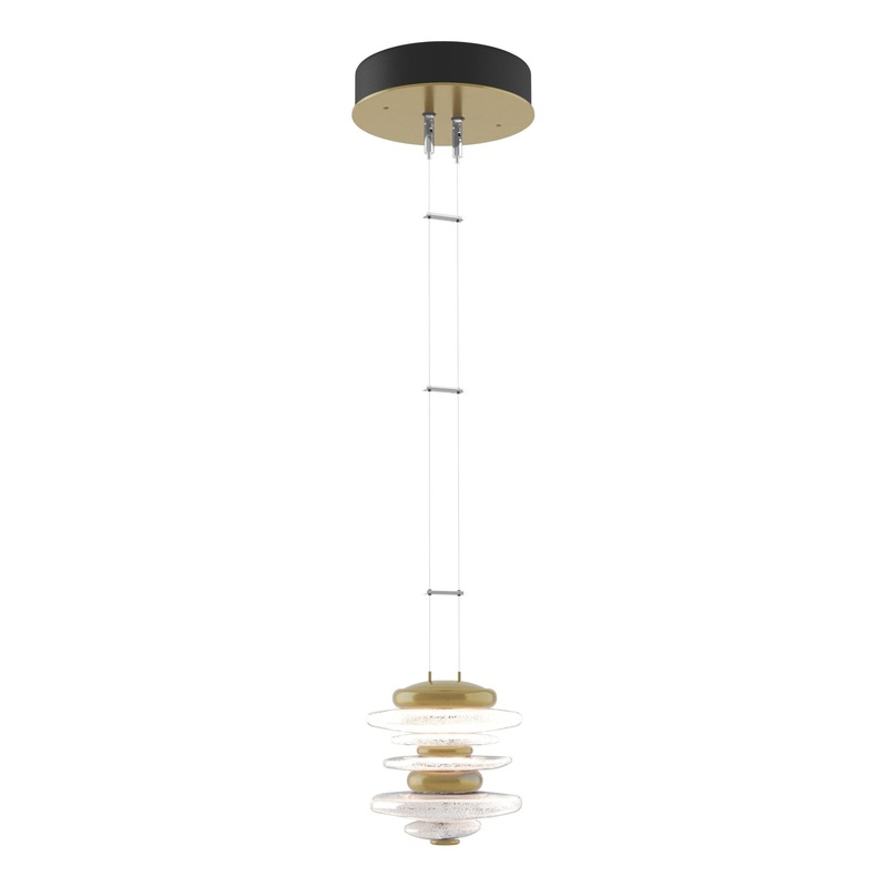 Cairn Mini Pendant Modern Brass