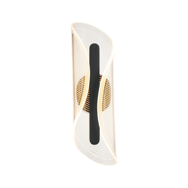 ET2 E24711-144BK Manta LED Wall Sconce Black