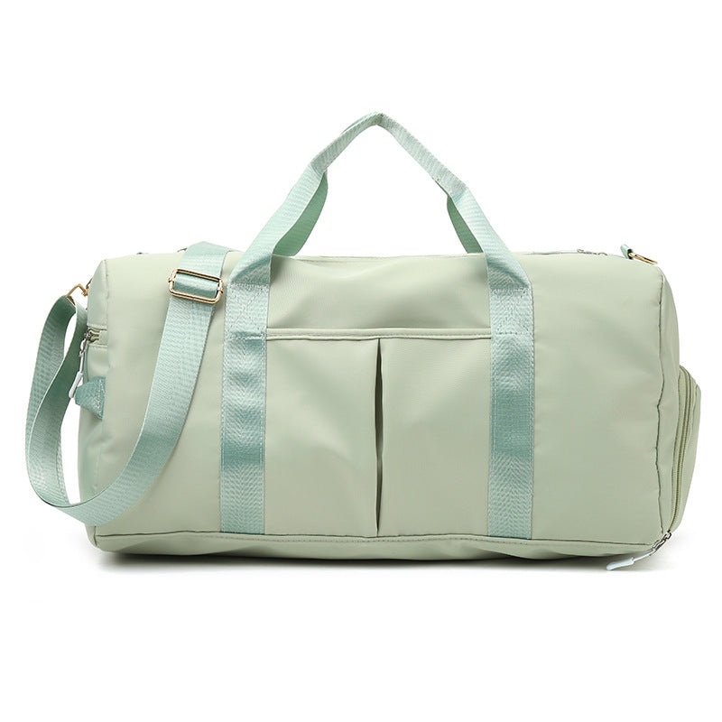 Green Dry Wet Separation Gym Bag – Women’s Large Capacity – Training & Travel