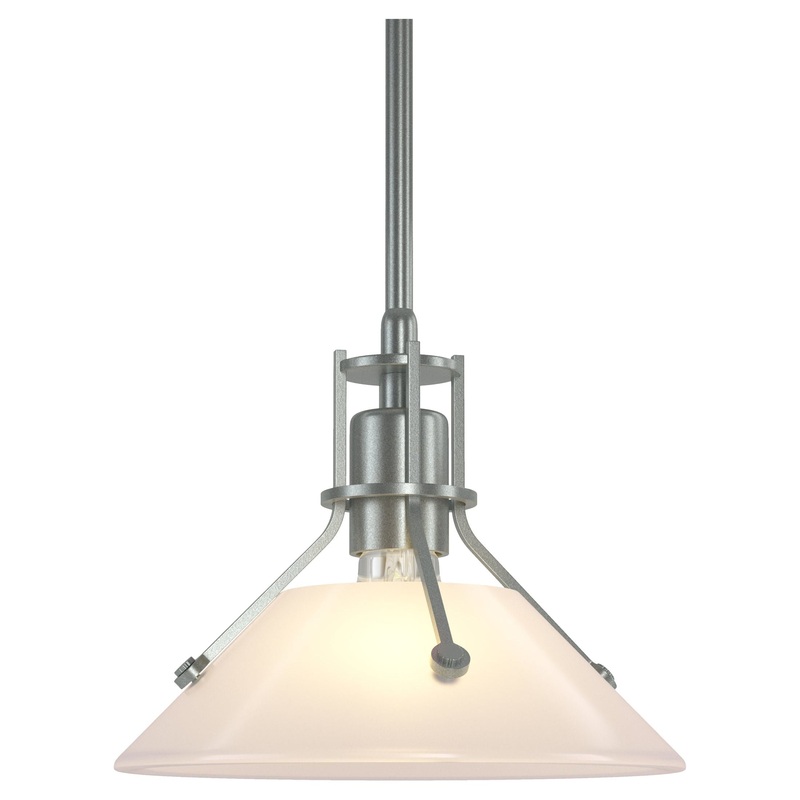 Henry Mini Pendant Vintage Platinum Frosted Glass (FD)