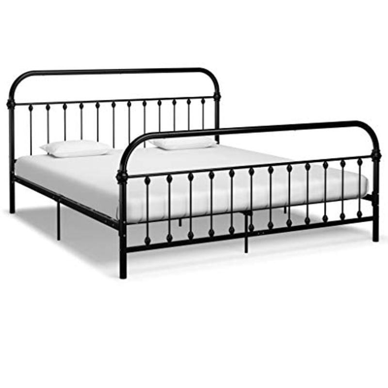 SKM Giroletto Nero in Metallo 180×200 cm (27.4kg)