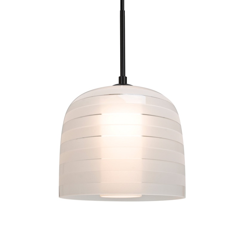 Besa 1JT-MITZI7FR-BK Mitzi 7 One Light Pendant Black