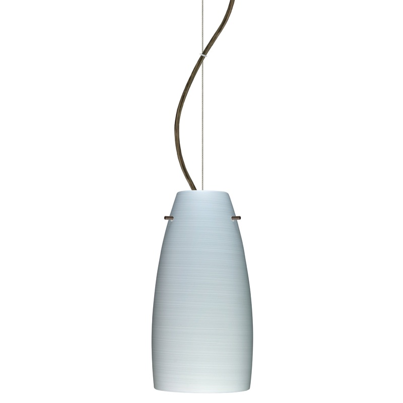 Besa 1KX-1512KR-BR Tao One Light Pendant Bronze