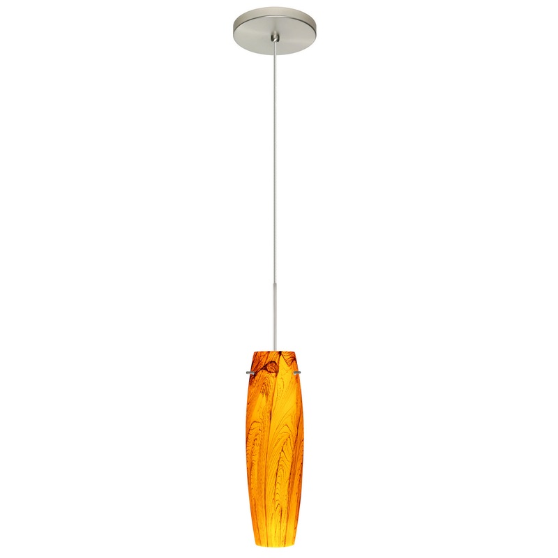 Besa 1XT-4121HB-LED-SN Tu Tu One Light Pendant Nickel