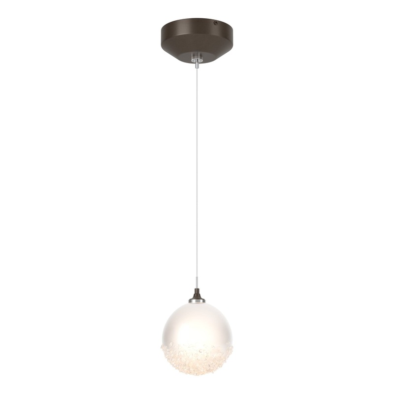 Fritz Globe 1-Light Mini Pendant Bronze