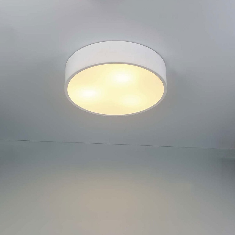 LED Flush Mount from the Napoleon Collection in White Finish by Eurofase