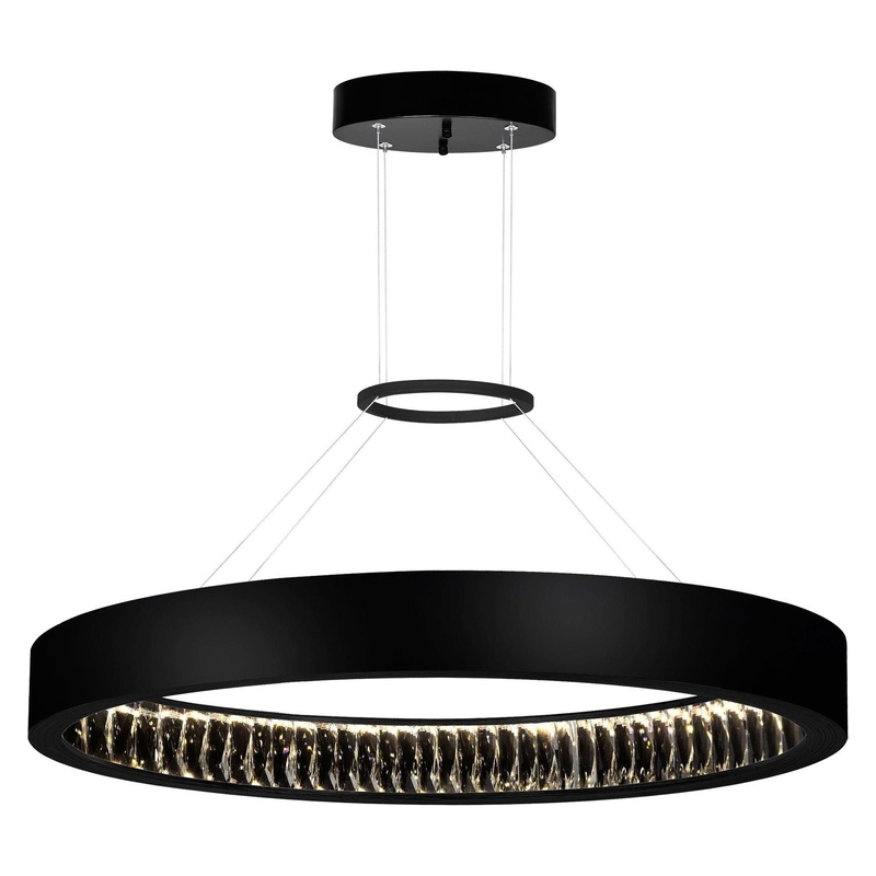 Rosalina Chandelier Matte Black