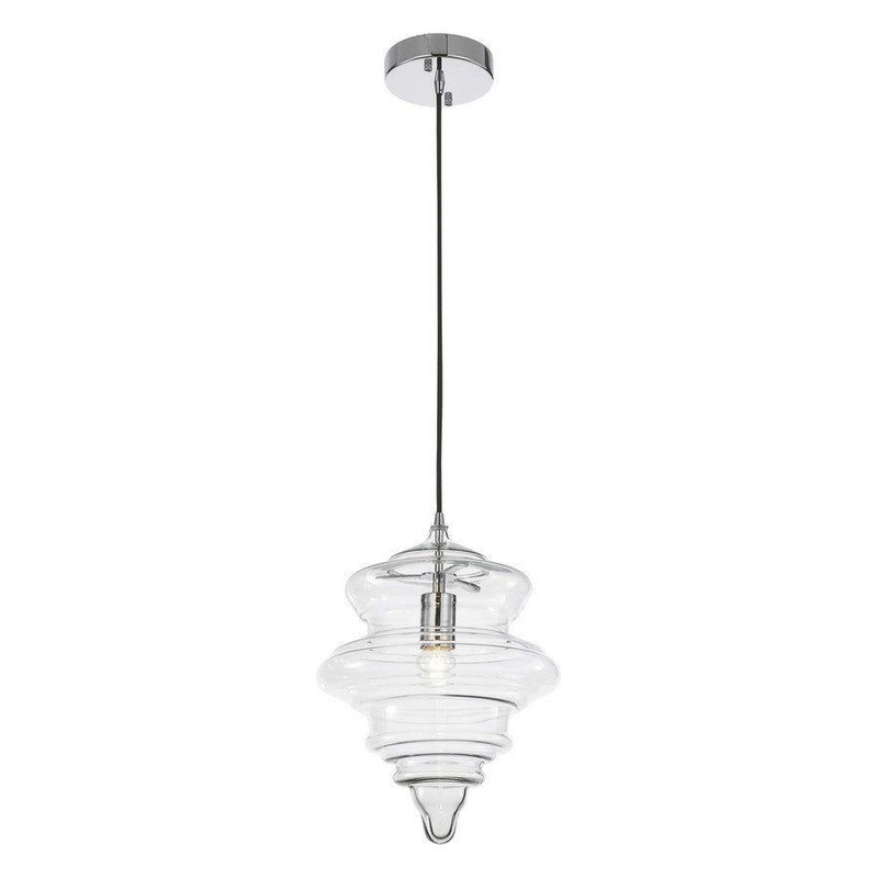 Vintage 1-Light Pendant Chrome