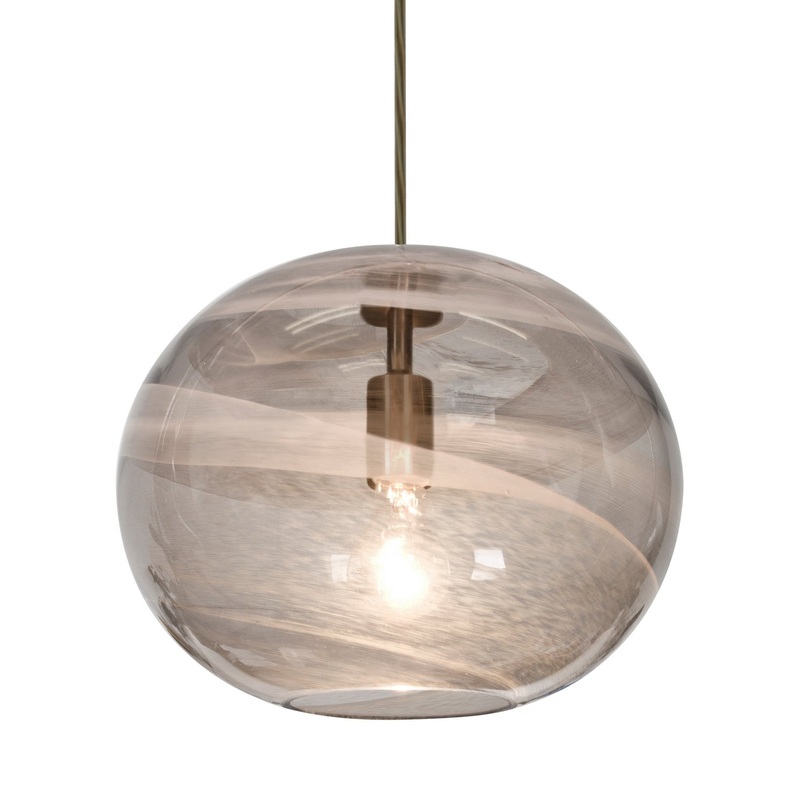 Besa 1JC-GENOSM-BR Geno One Light Pendant Bronze