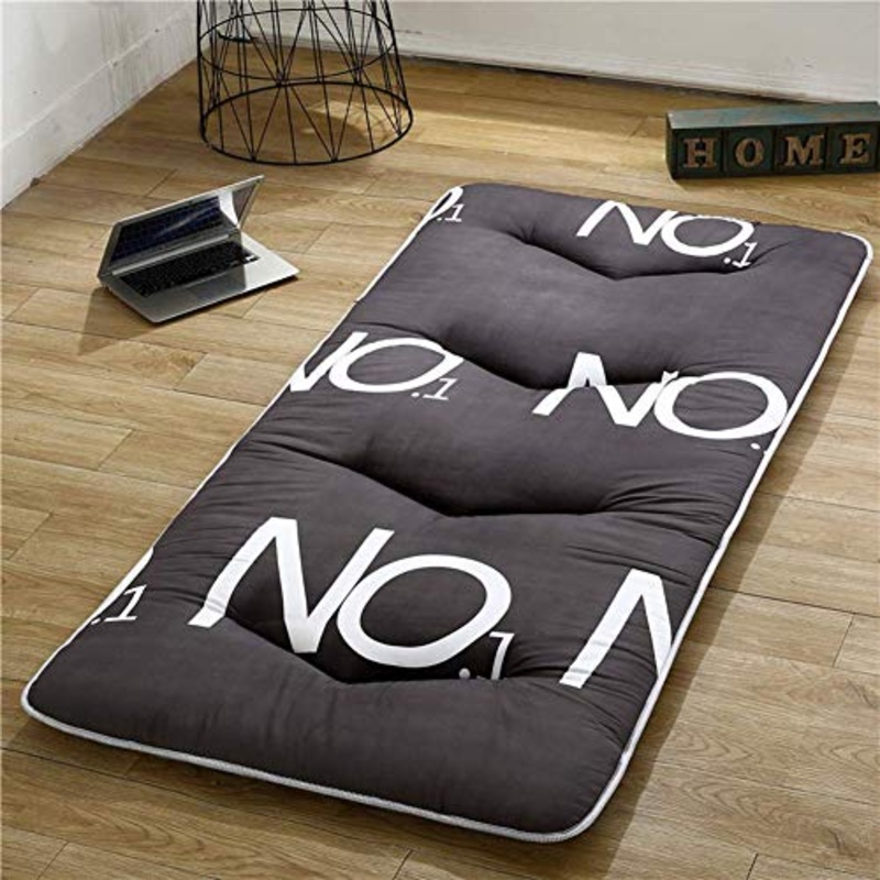 Floor Mattress Futon Mattress,Breathable Fold Futon,Thick Mattress,Double Japanese Sleeping Pad,Soft Futon Floor Mattress,Foldable Roll Up Floor Mattress,Thickness 5cm,I,90x200cm