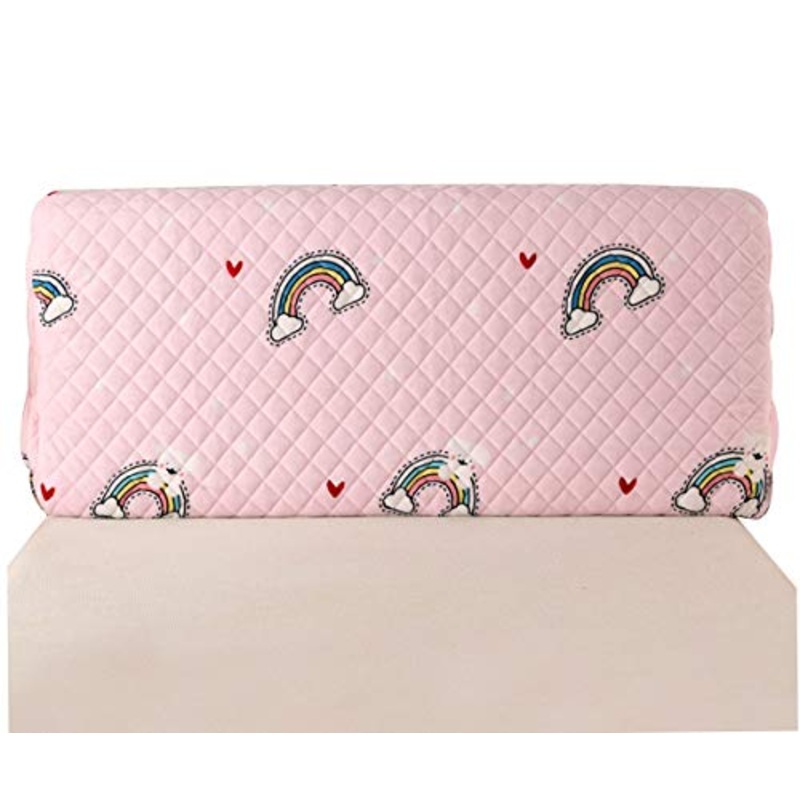 HDGZ Imbottita Elastica Copri Testata Letto Copertura Testata Letto Matrimoniale/Singolo Fodera Elastica Protezione, Protezione Elastica Lavabile (Color : L, Size : 210 * 60cm)