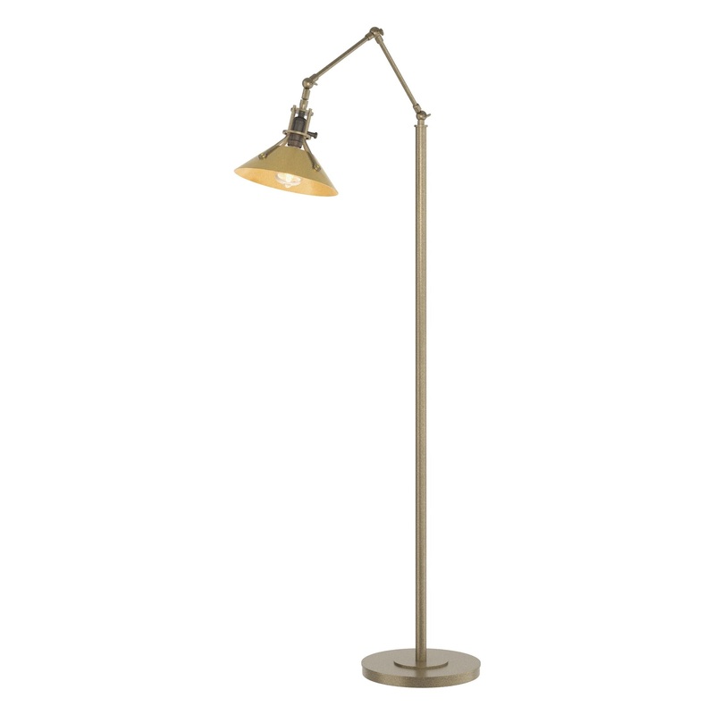 Henry Floor Lamp Soft Gold Modern Brass