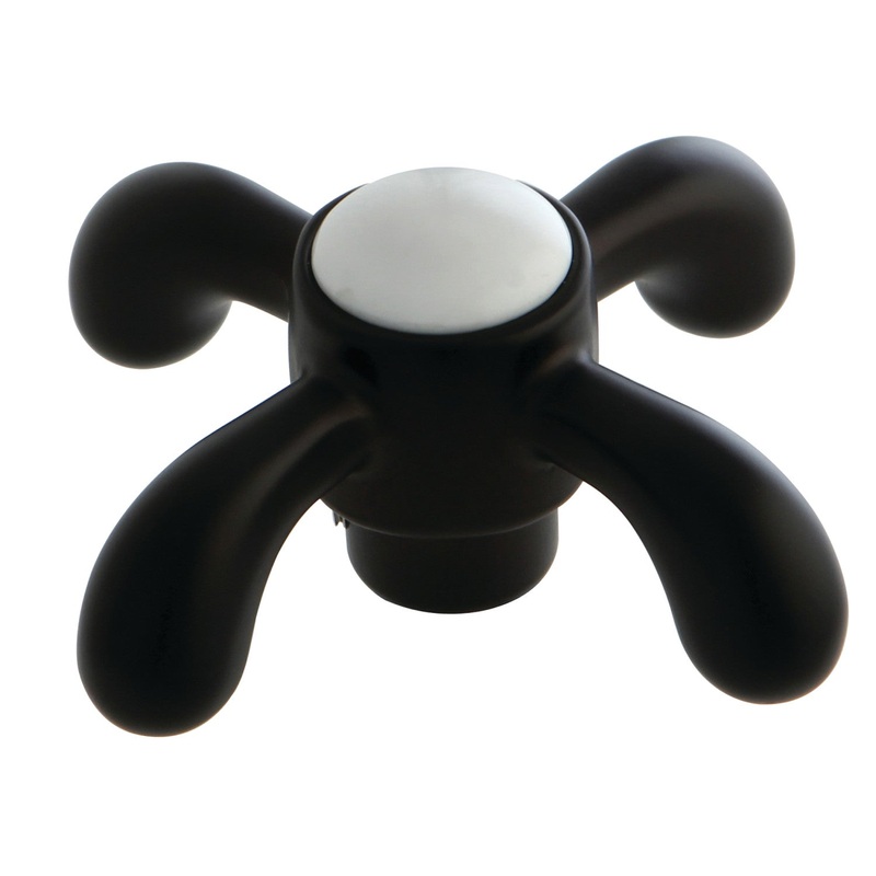 KSH7985TX Metal Cross Handle, Oil Rubbed Bronze