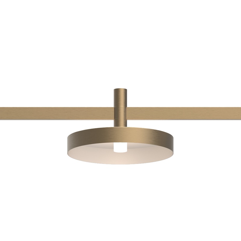Systema Staccato Pan Shade Brass Finish