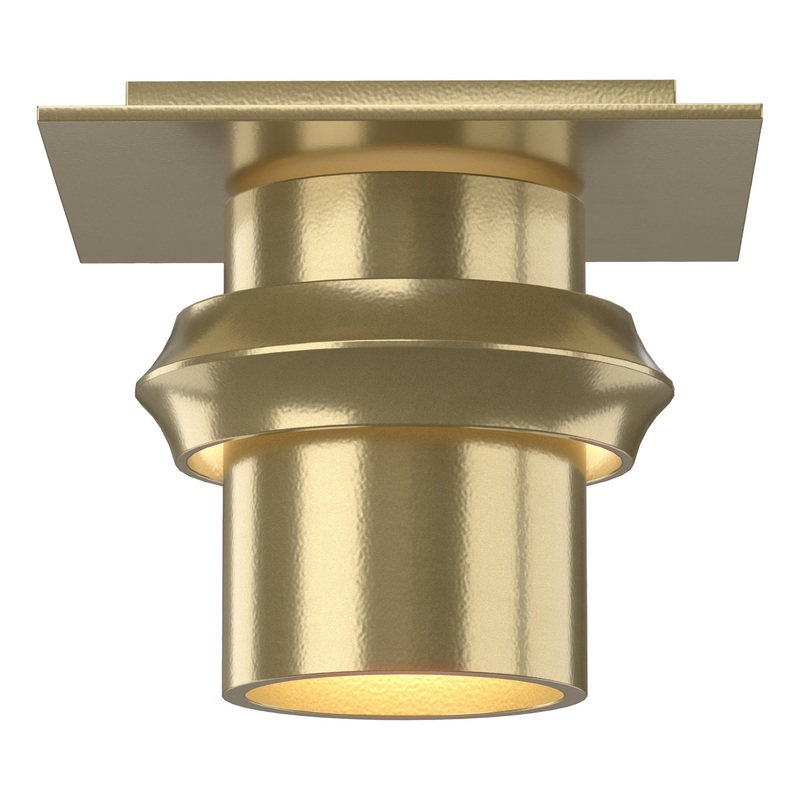 Twilight Flush Mount Modern Brass