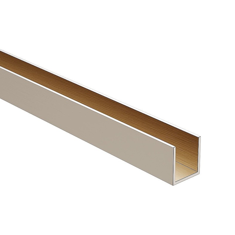 70cm Frameless Glass Bath Screen with Wall Channel – Nickel