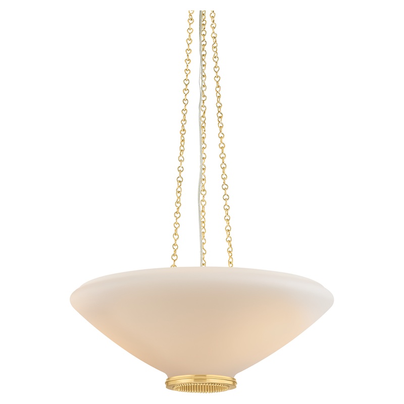Awosting 3-Light Pendant Aged Brass