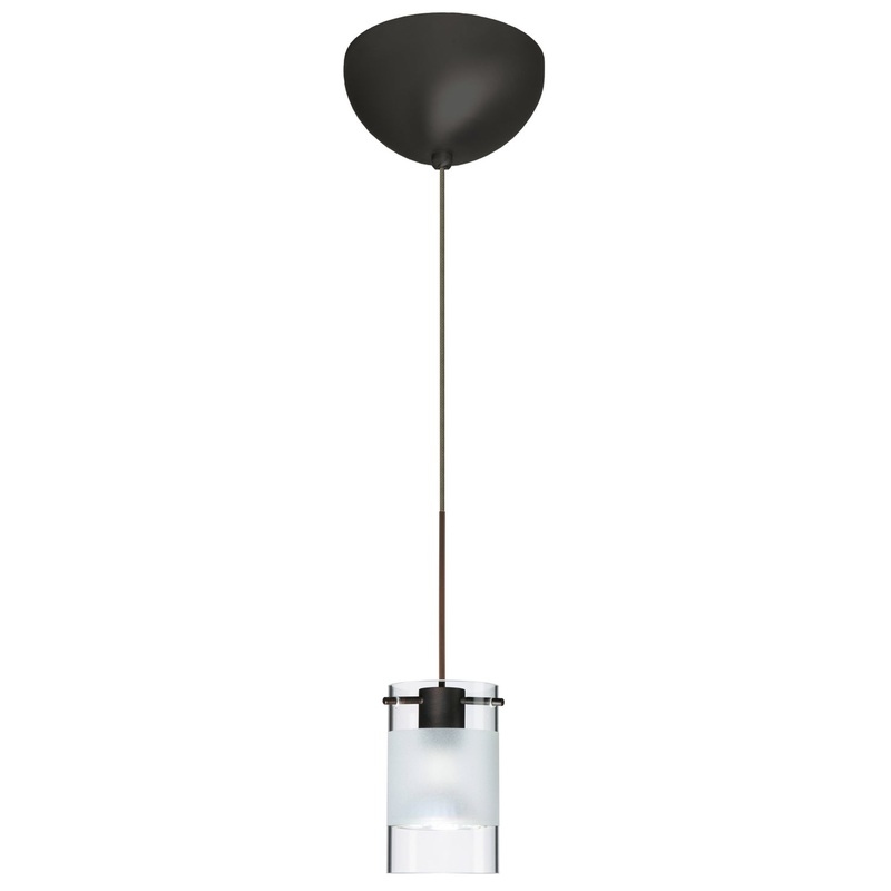 Besa 1XC-6524EC-LED-BR Scope One Light Pendant Bronze