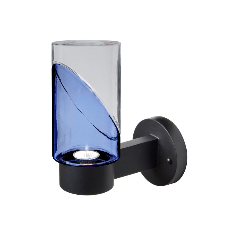 Besa BLINKBL-WALL-LED-BK Besa Blink Outdoor Sconce LED Outdoor Wall Sconce Black