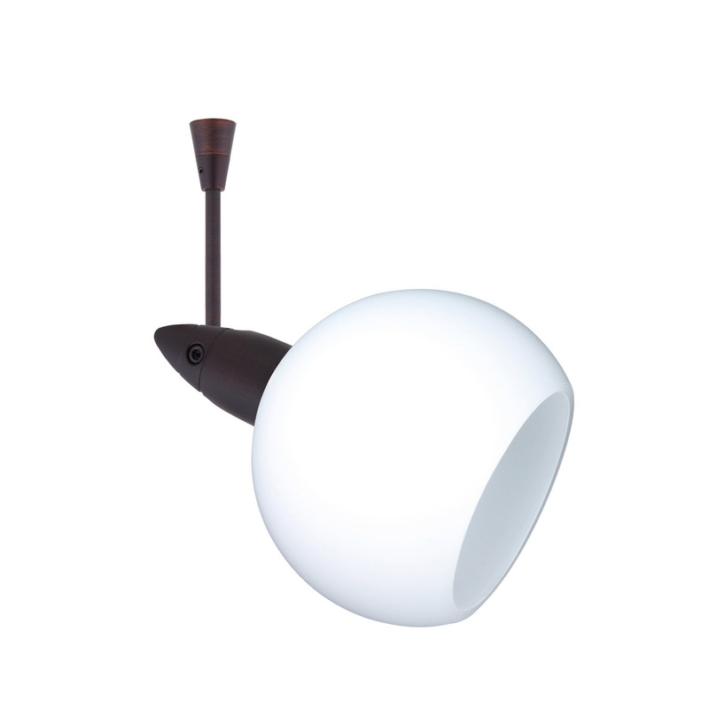 Besa SP-155907-BR Palla One Light Spotlight Bronze
