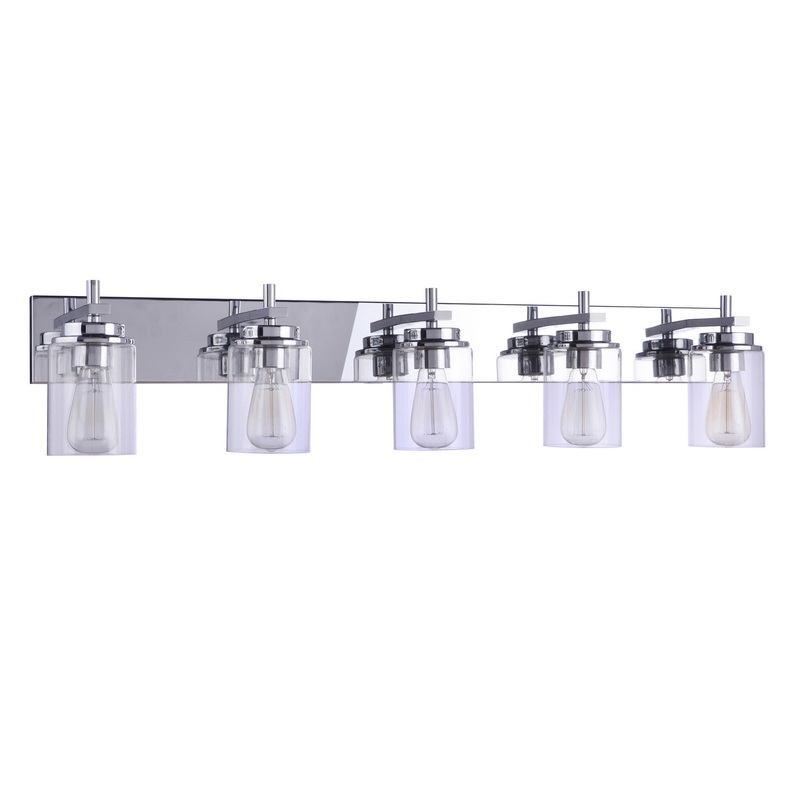 Craftmade 17441CH5 Reeves Five Light Vanity Chrome