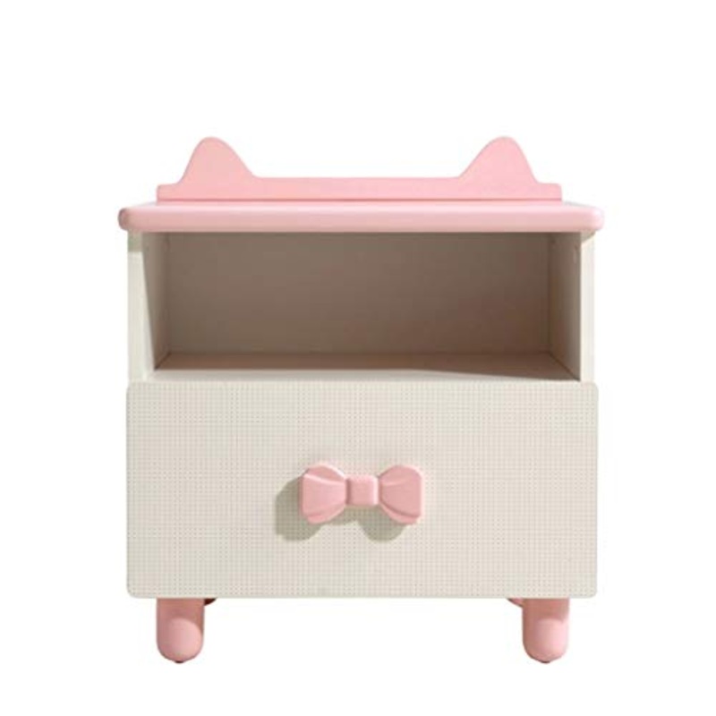LICHUAN Tavolino comodino comodino con cassetto e comodino aperto per riporre il comodino, minicomodino minimalista mobili da montare