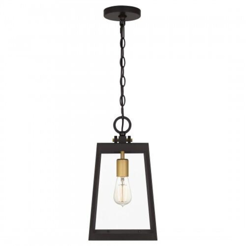 Quoizel AMBL1508WT Amberly Grove Mini pendant 1 light western bronze Mini Pendant