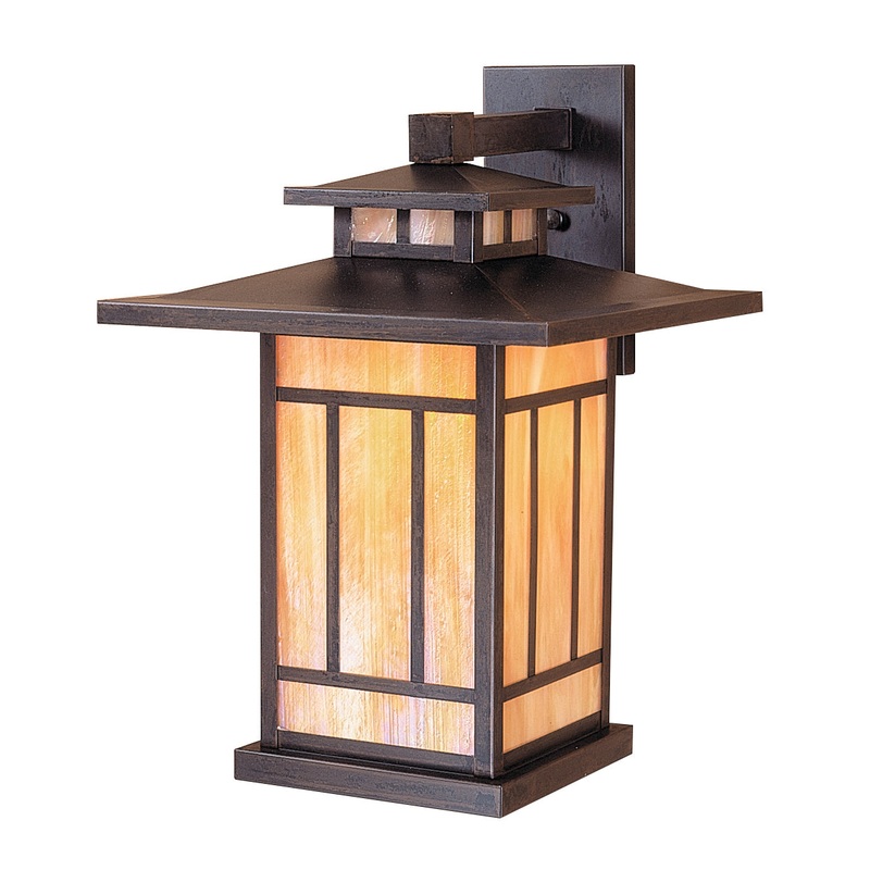 Arroyo KB-12GW-BZ Kennebec One Light Wall Mount Bronze