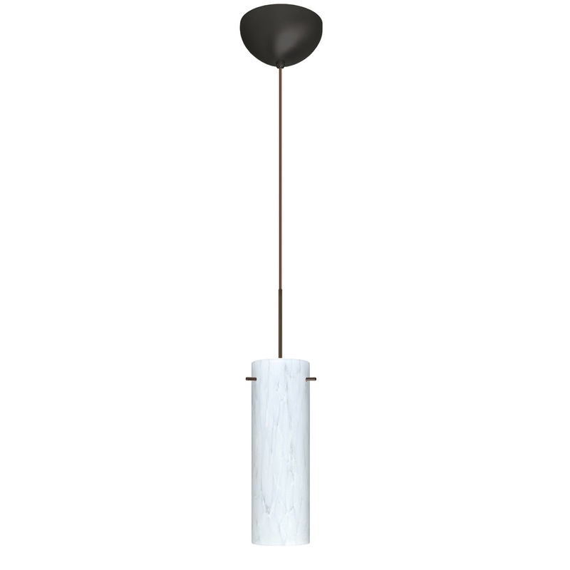 Besa 1XC-493019-BR Copa One Light Pendant Bronze