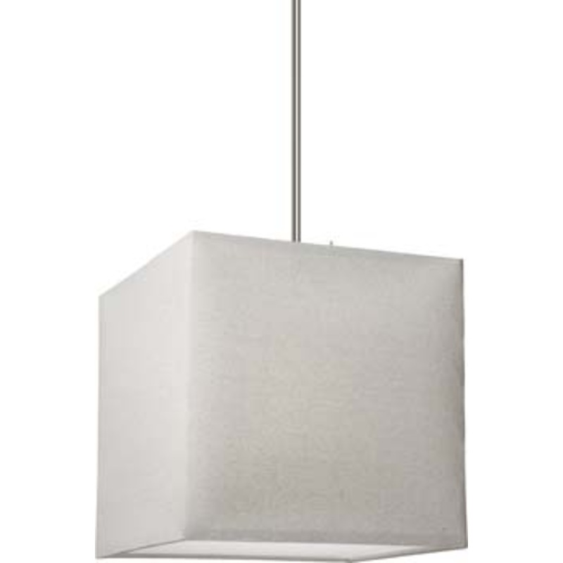 Mercer Street Square Chandelier – White