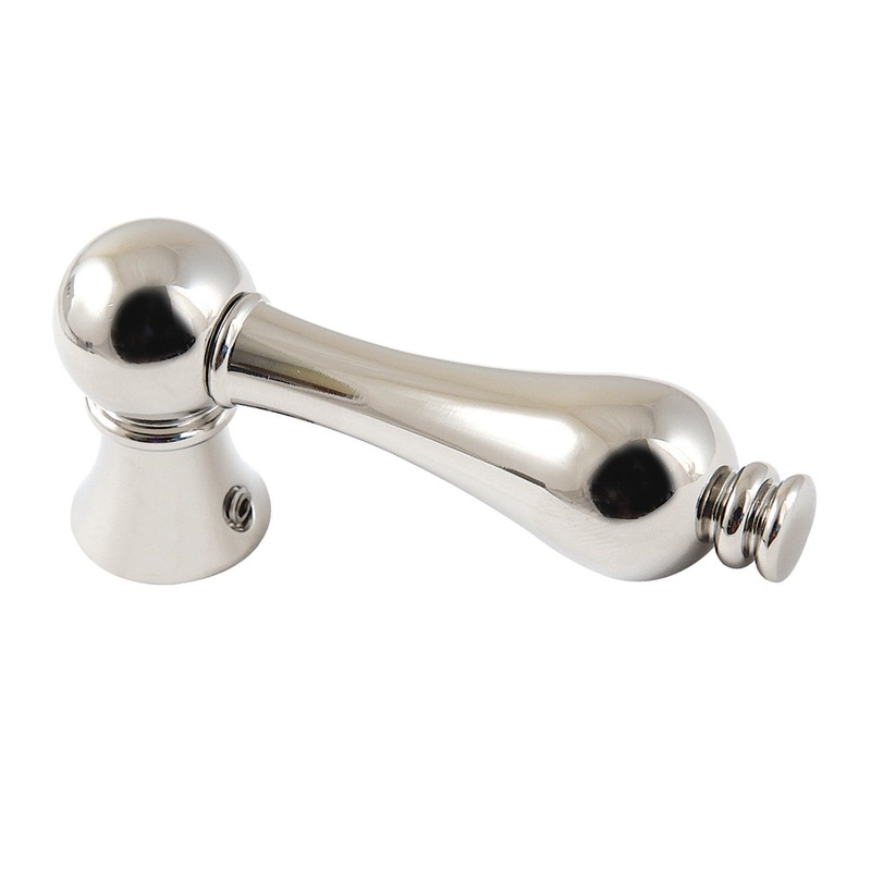 Victorian KTHAL6 Toilet Tank Lever Handle, Polished Nickel