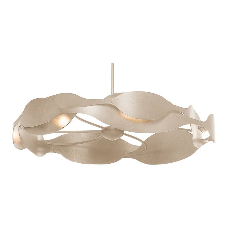Waves Pendant Soft Gold
