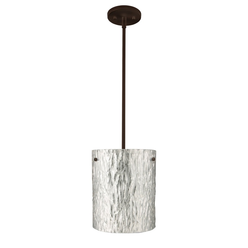 Besa 1TT-4006SS-LED-BR Tamburo One Light Pendant Bronze