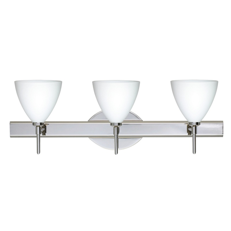 Besa 3SW-177907-CR Mia Three Light Wall Sconce Chrome (Discontinued)