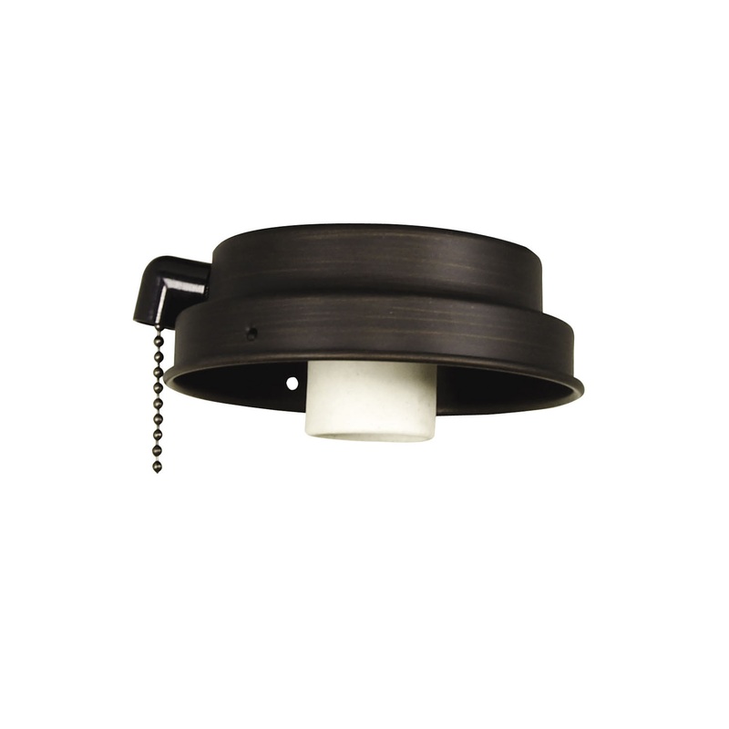 Craftmade EX14ABZ-W Fitter Single Fitter Fan Light Kit Aged Bronze (Discontinued)