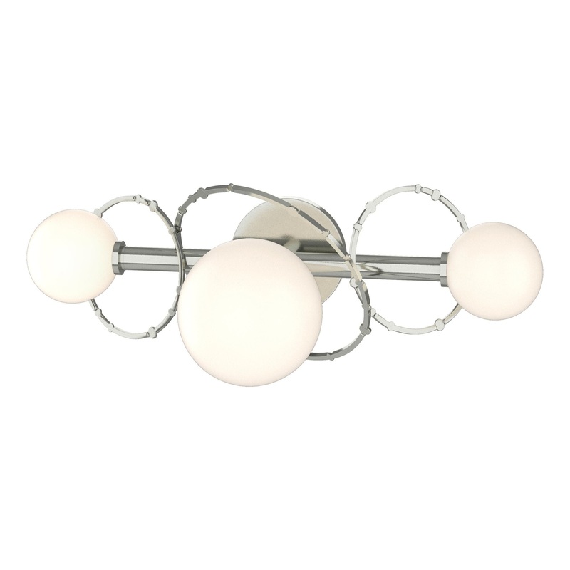 Olympus 3-Light Bath Sconce Sterling