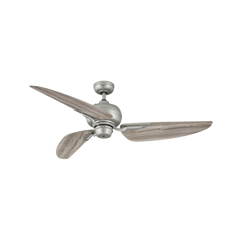 60″ Ceiling Fan from the Bimini Collection in Brushed Nickel Finish by Hinkley