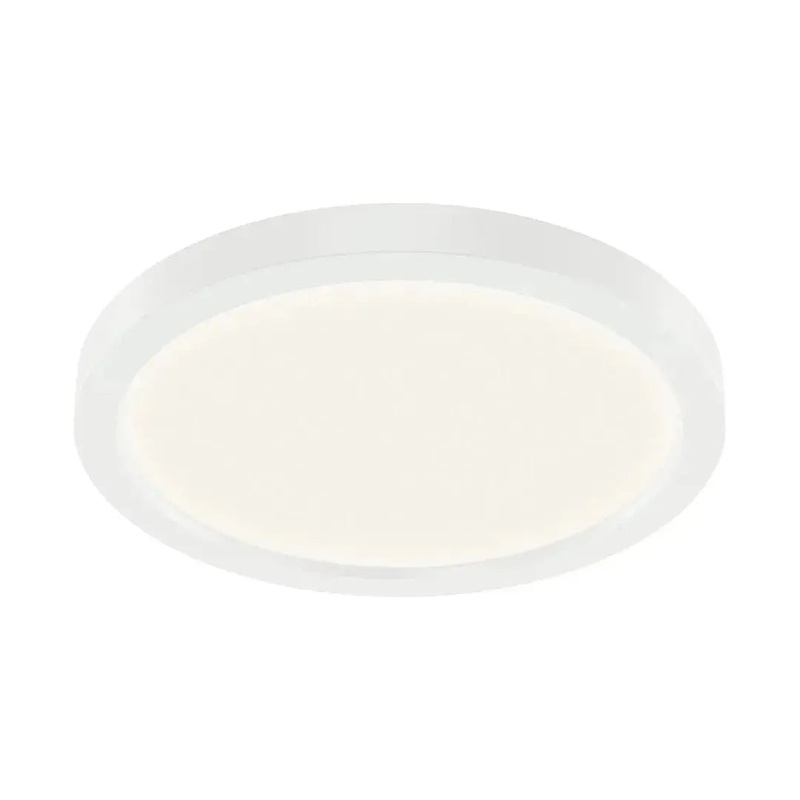 Ara 9.25″ Round LED Flush mount White