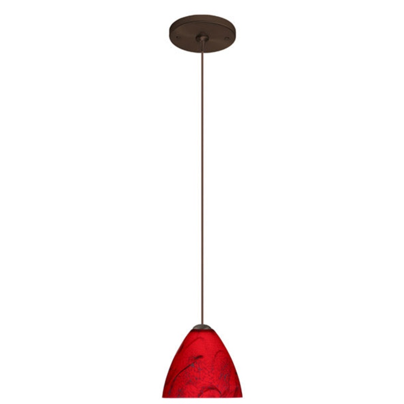 Besa 1XP-1779MA-BR Mia One Light Pendant Bronze (Discontinued)
