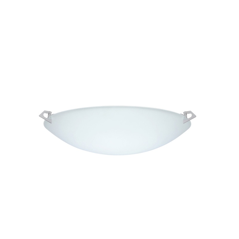 Besa 841725-SN Sonya One Light Ceiling Mount Satin Nickel